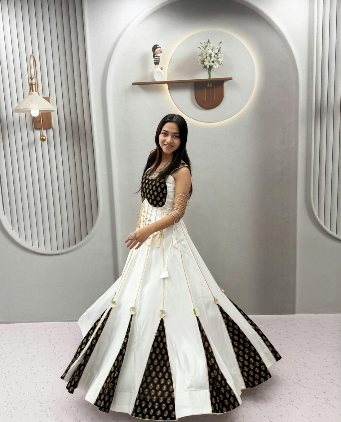 Ajrak Printed Lehenga Choli