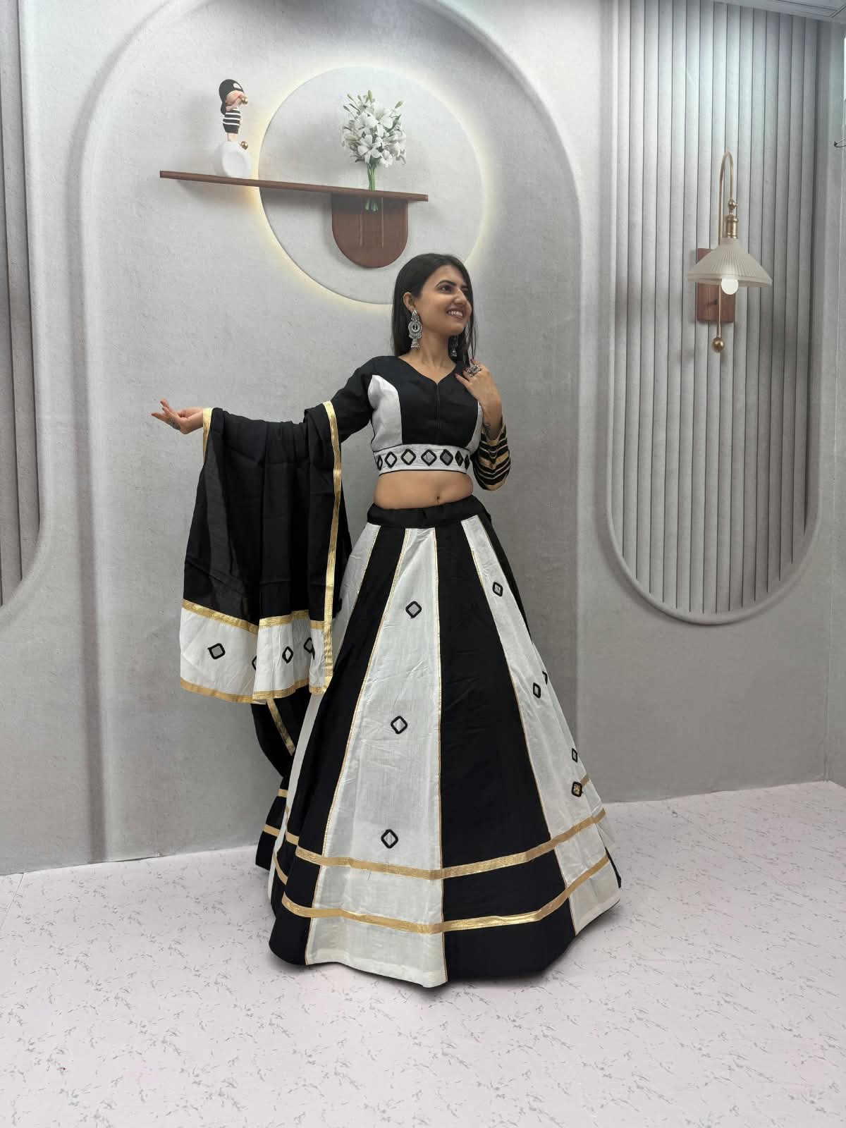 Sitara Mirror Work Lehenga Choli