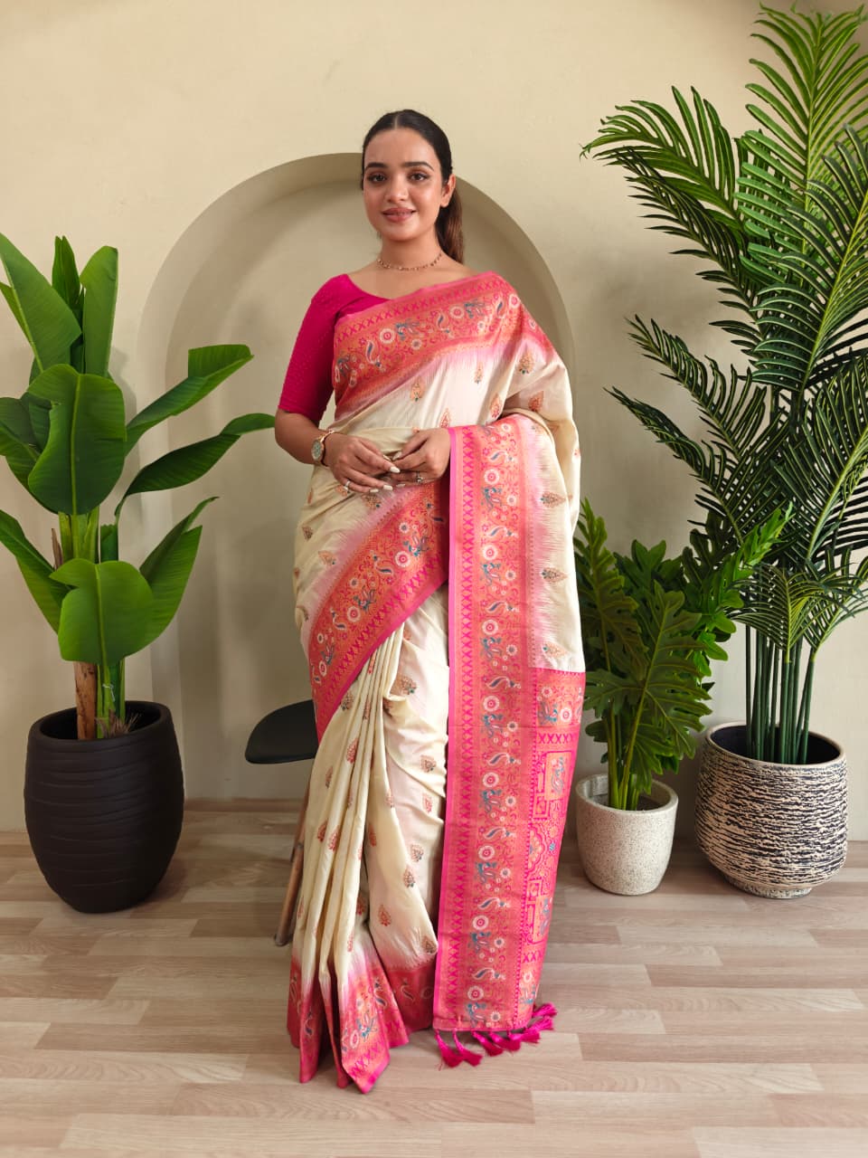 Abhilasha Paithani Silk Saree
