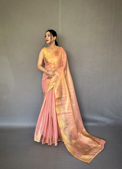Gulabo Tissue Silk Saree