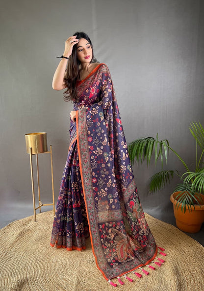 Raksha Kalamkari Cotton Saree